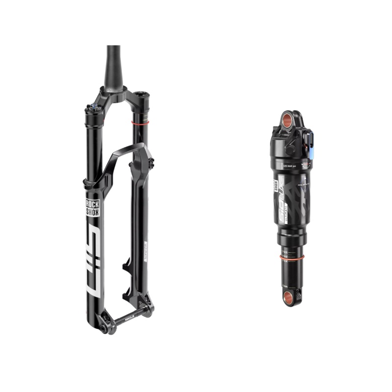 ROCKSHOX SID Ultimate 3P Fork / SIDLuxe Ultimate 3P Shock Gloss Black