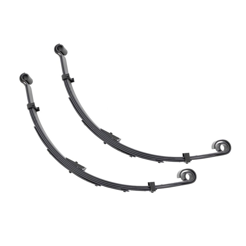 Rough Country | Rear Leaf Springs | 6″ Lift | Pair | Jeep Wrangler YJ 4WD (1987-1995) | 8016Kit
