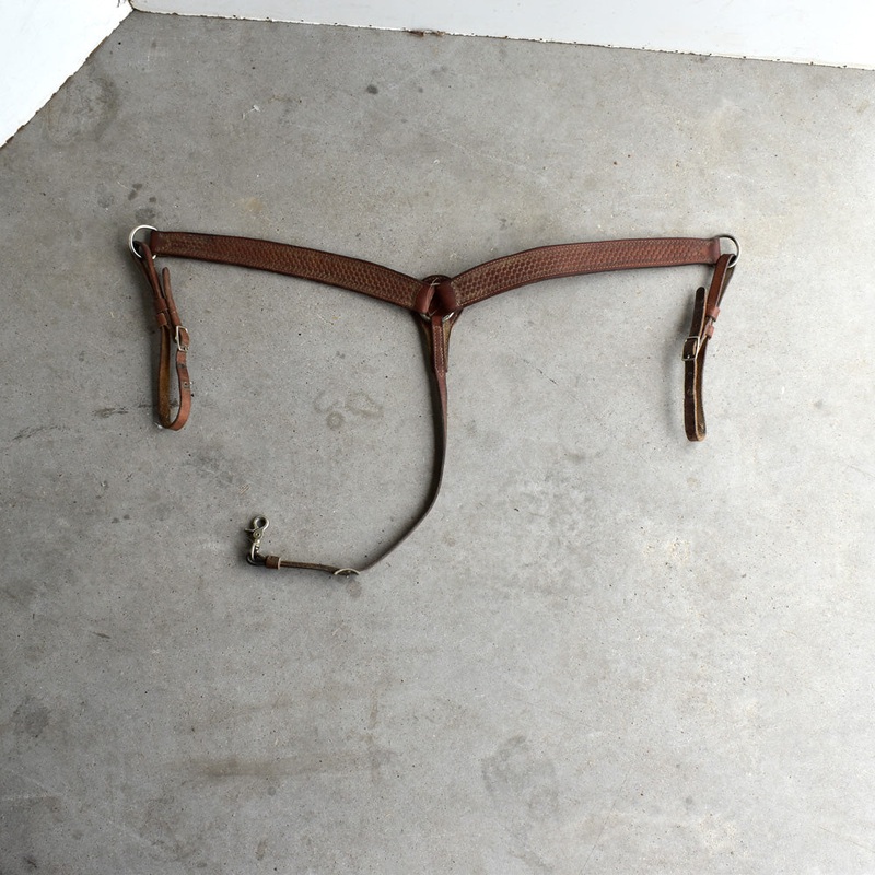 Used Teskey’s Basket Weaved Breast Collar