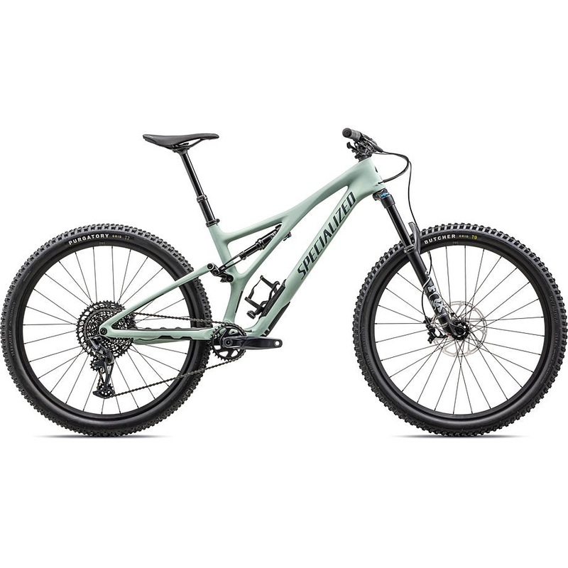 2023 Specialized Stumpjumper Comp Bike Satin White Sage / Deep Lake S1