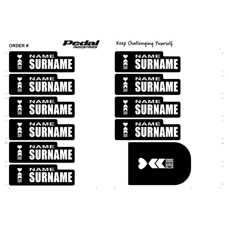 Coeur Sports Collective Beat 2022 ID Sticker Bikes & Gear