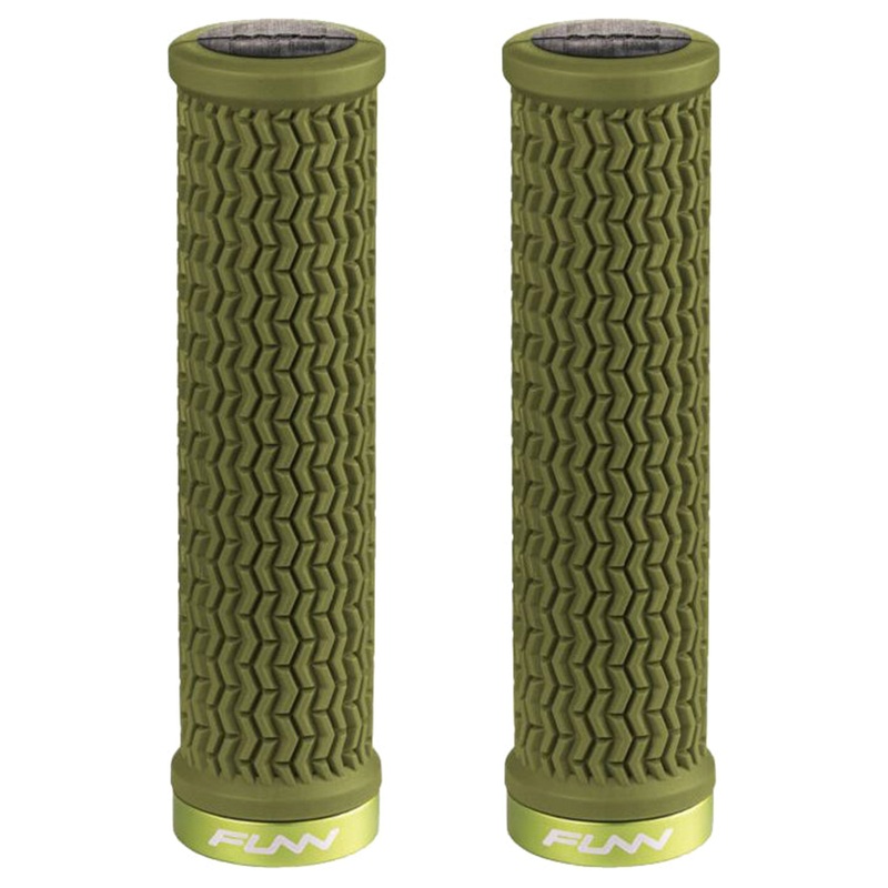 FUNN Grip Lock Ring – Single Lock On Grips – Green – Hilt / Holeshot