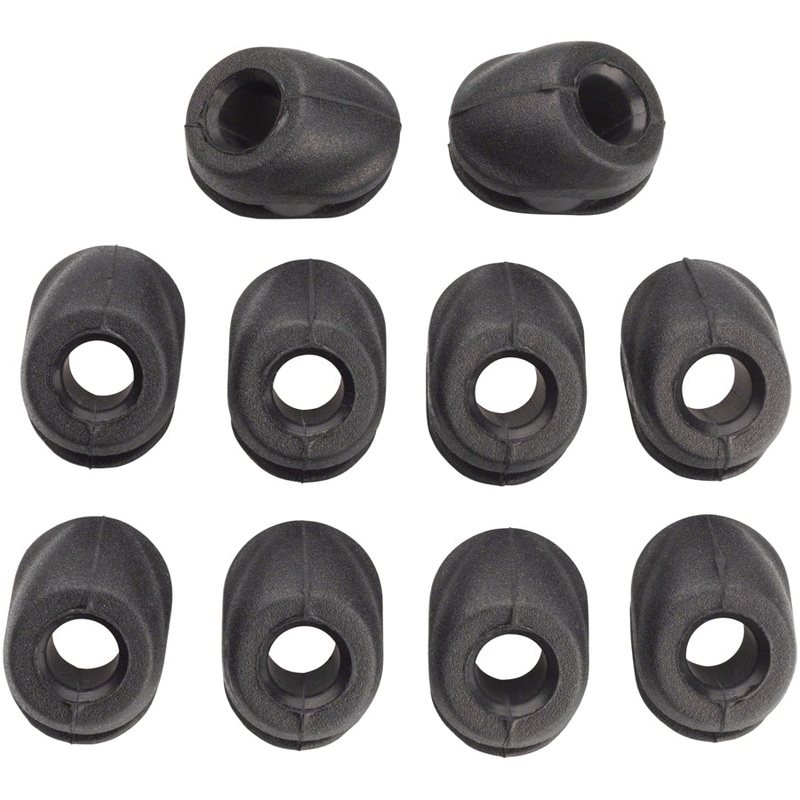 Jagwire Frame Plug Refill Bag – Fits 4mm Housing Angled Entry 8.0mm Round Frame Port Bag/10 Plugs