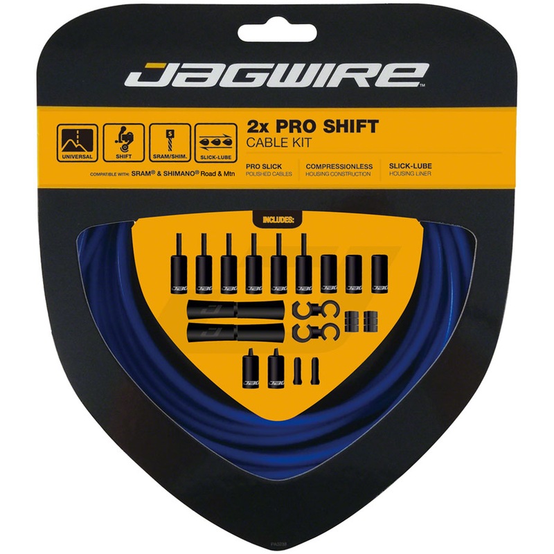 Jagwire Pro Shift Kit Road/Mountain SRAM/Shimano, SID Blue