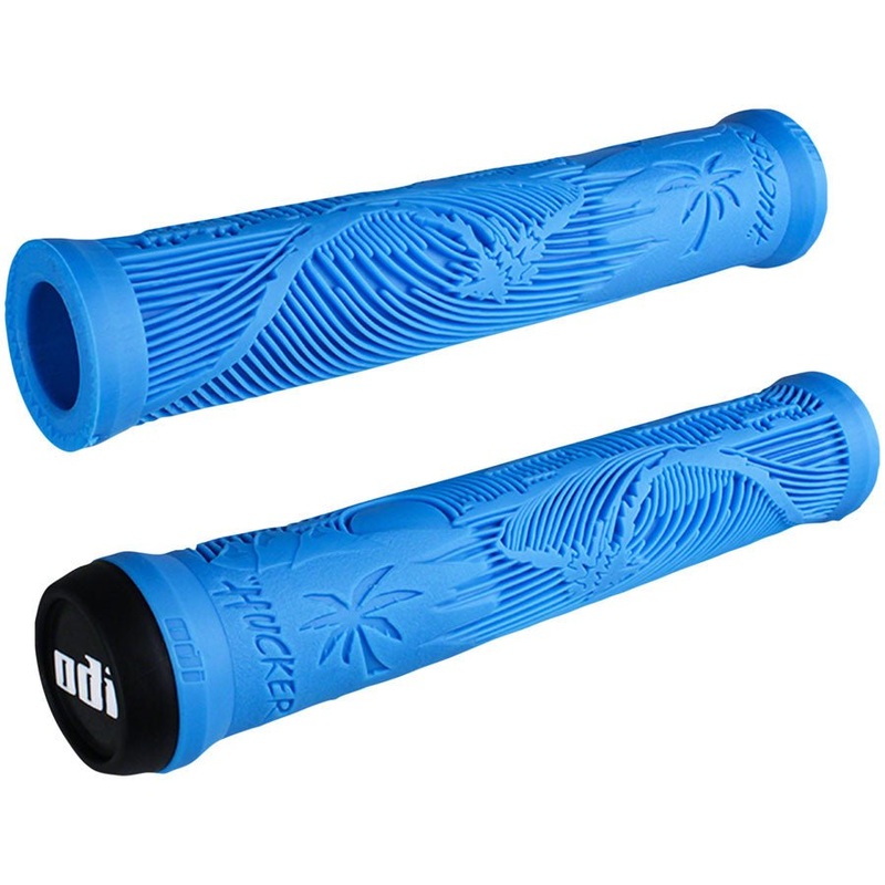 ODI Hucker Grips – Blue Flangeless