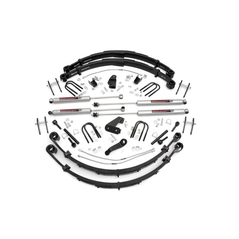 Rough Country | 6 Inch Lift Kit | Manual Steer | Jeep Wrangler YJ 4WD (1987-1995) | 622M.20