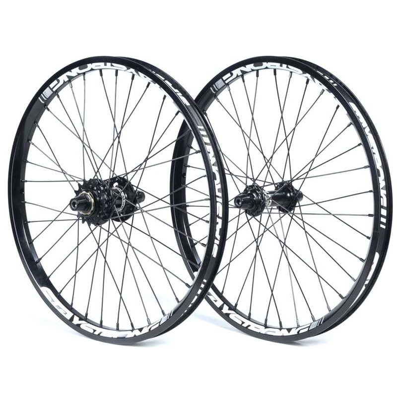 Stay Strong Reactiv 2 20″ Disc Race Wheelset – Black/ 1.75″