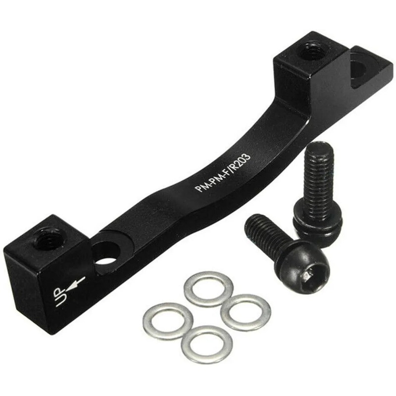 B554 PM Front/Rear 180mm Rotor Adapter DE Red