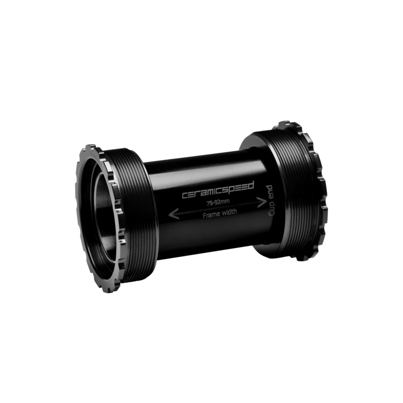 CeramicSpeed T47/86 Inboard 30mm Bottom Bracket Gravel Black