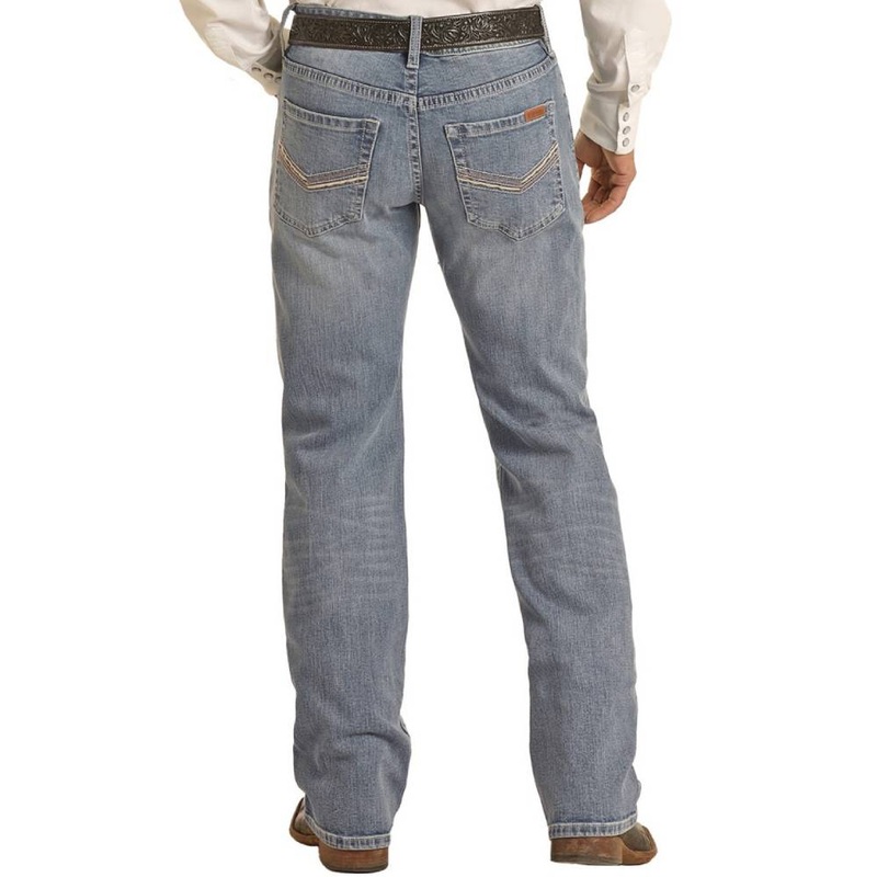 Rock & Roll Denim Men’s V46 Pistol Stackable Bootcut