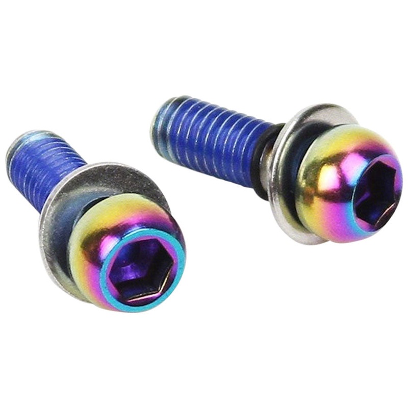 SRAM Caliper Mounting Hardware Direct and Standard Mount – Stainless Rainbow Bolts
