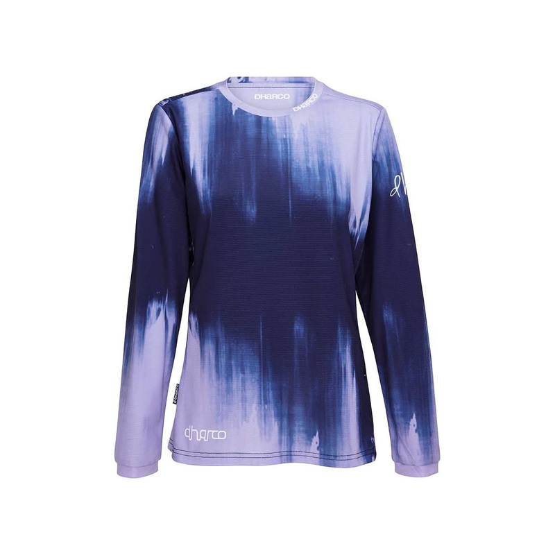 DHaRCO Women’s Long Sleeve Gravity Jersey – Women’s XS – Purple Rain