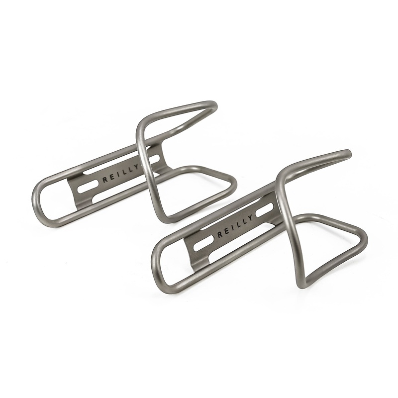 REILLY // TITANIUM BOTTLE CAGE x2