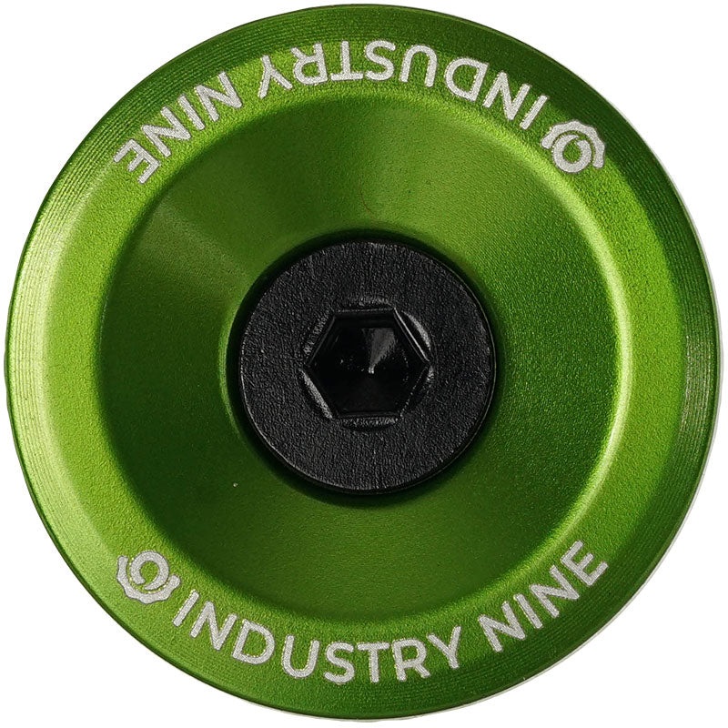 Ultra Light Aluminum Top Cap Lime