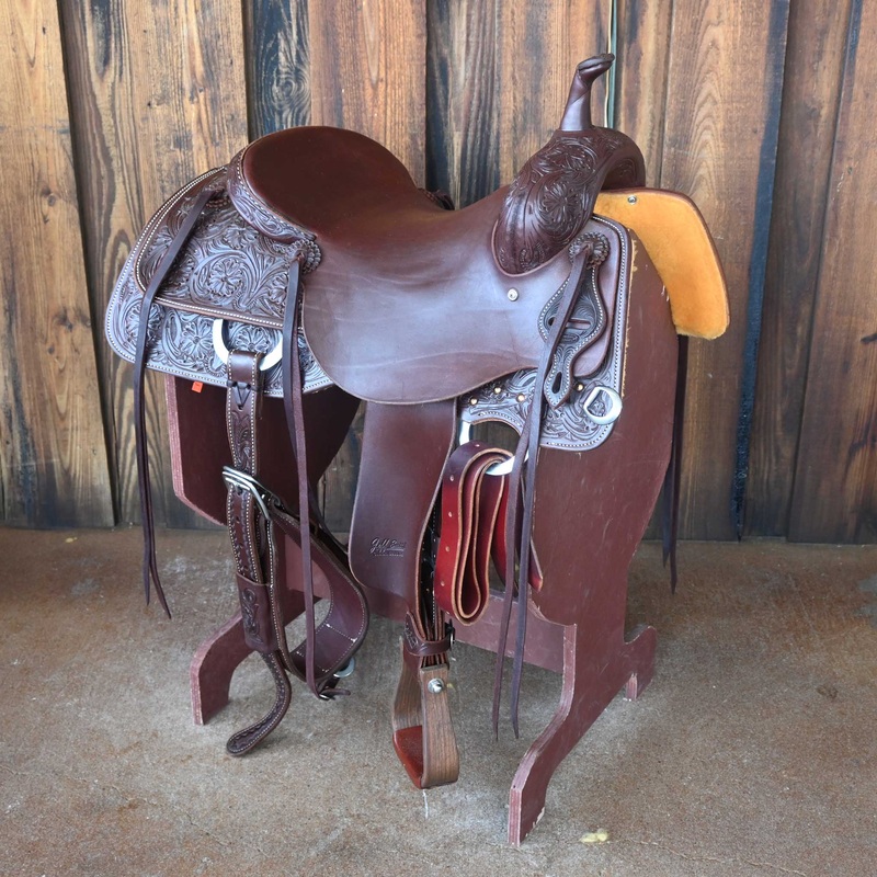 16.5″ JEFF SMITH BUSTER WELCH CUTTING SADDLE