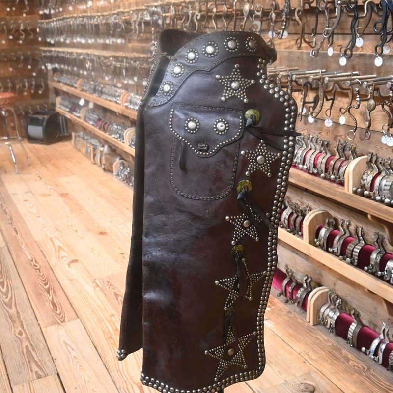 Myrick Vintage Leather Cowboy Chaps