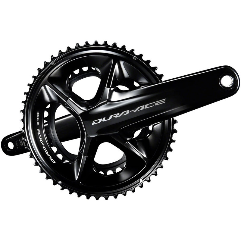 Shimano Dura-Ace FC-R9200 Crankset – 170mm, 12-Speed, 52/36t, Hollowtech II Spindle Interface, Black