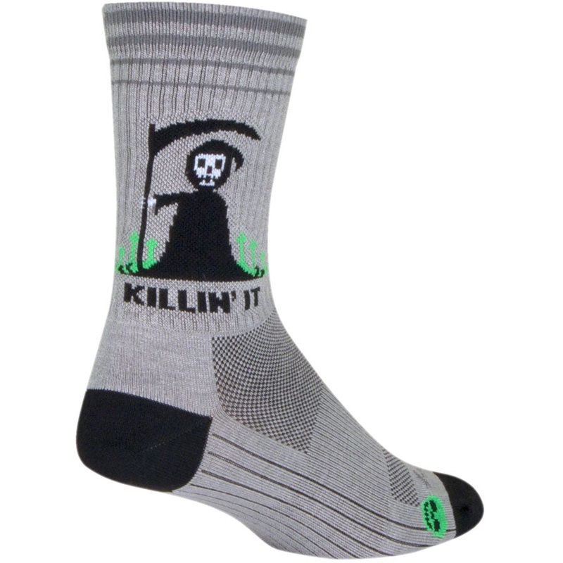 SockGuy Killin’ It Crew Sock – 6″ Small/Medium