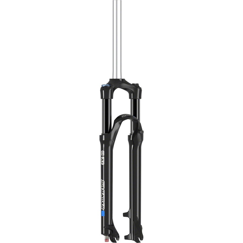 SR Suntour X1 Suspension Fork – 27.5″ 100mm 1-1/8″ Steerer Tube 100mm Travel Disc BLK