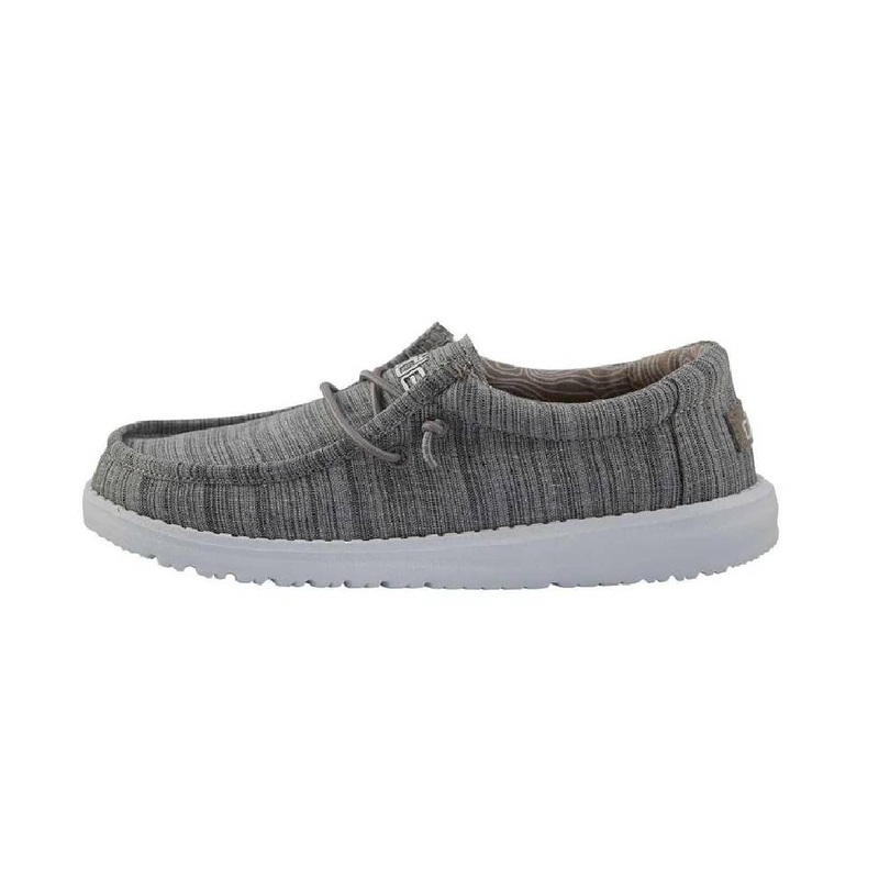 Hey Dude Youth Wally – Linen Stone