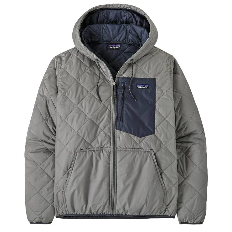 Patagonia Men’s Diamond Quilted Bomber Hoodie