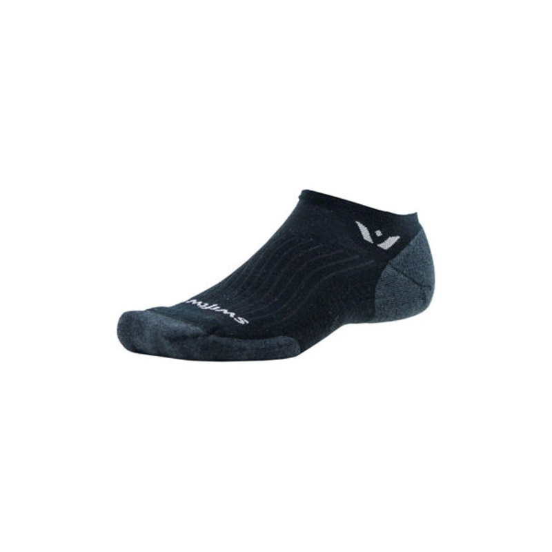 Swiftwick Pursuit Zero Wool Socks – No Show, Black
