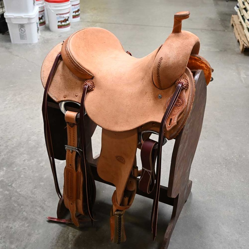 15″ TESKEY’S PRO CUTTER RANCH CUTTER SADDLE