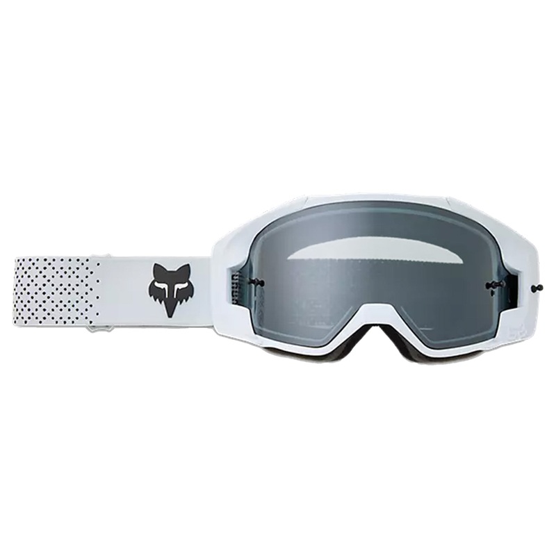 FOX Vue Core Goggles – One Size Fits Most – White – Dark Grey Lens
