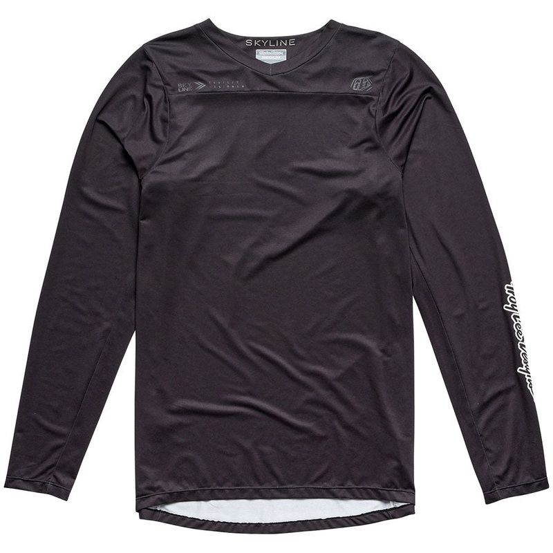Troy Lee Designs Skyline Long Sleeve Jersey  Mono Black 2X-Large