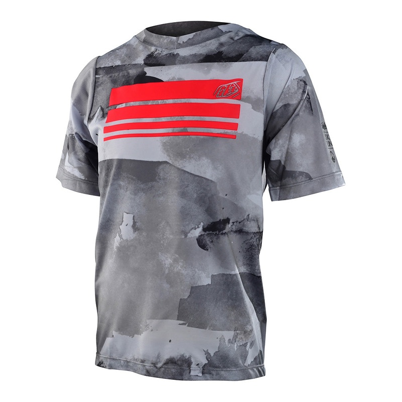 Troy Lee Designs Youth Skyline SS Jersey  SALE Breaks Charcoal