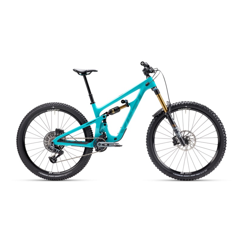 Yeti SB160 Carbon Series Complete Bike w/ C3 GX T-Type AXS Factory Build Turquoise