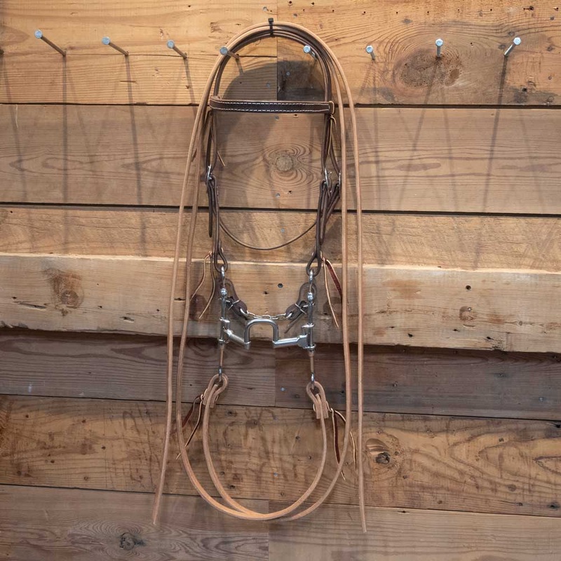 CHS Square Port Gag Bridle Rig