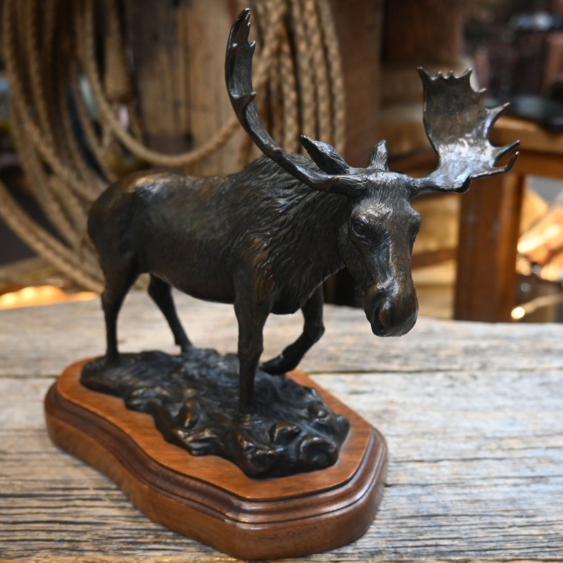 Climbing Moose by Mike Flanagan