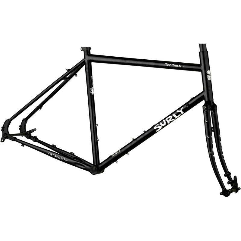 Disc Trucker 700c Frameset – Hi-Viz Black