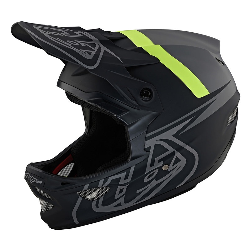 TLD D3 Fiberlite Helmet – L – Slant Grey