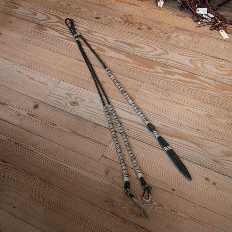 Handmade Jose Ortiz Rawhide Romel Reins