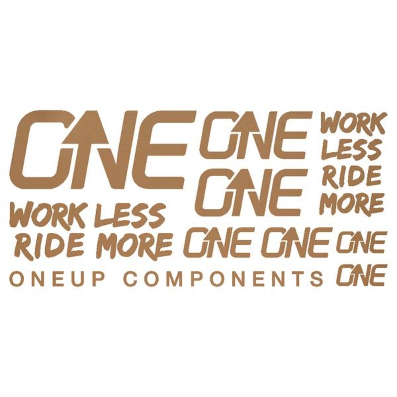 ONE UP DECAL KIT HB [MATTE BRONZE]