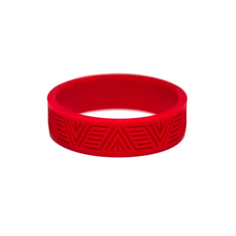 PNW Loam Dropper Post Silicone Band – Red, Fits 30.9mm and 31.6mm