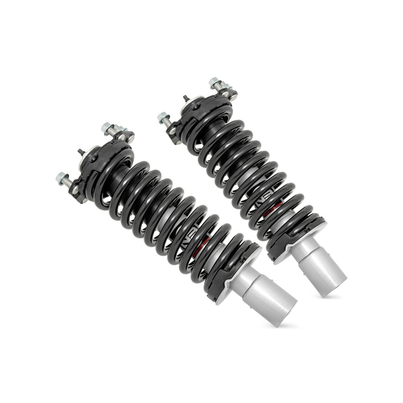 Rough Country | Loaded Strut Pair | 2.5 Inch Lift | Jeep Liberty KK 4WD (2008-2012) | 501112