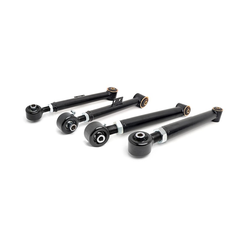 Rough Country | X-Flex Control Arms | Rear | Upper & Lower | Jeep Wrangler TJ (97-06)/Wrangler Unlimited (04-06)  | 11910