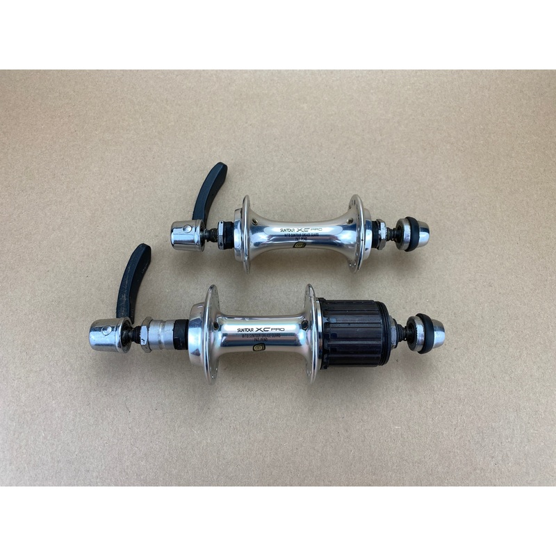 Suntour XC Pro Grease Guard Hubset – 7 spd 32 hole w/ Cassette