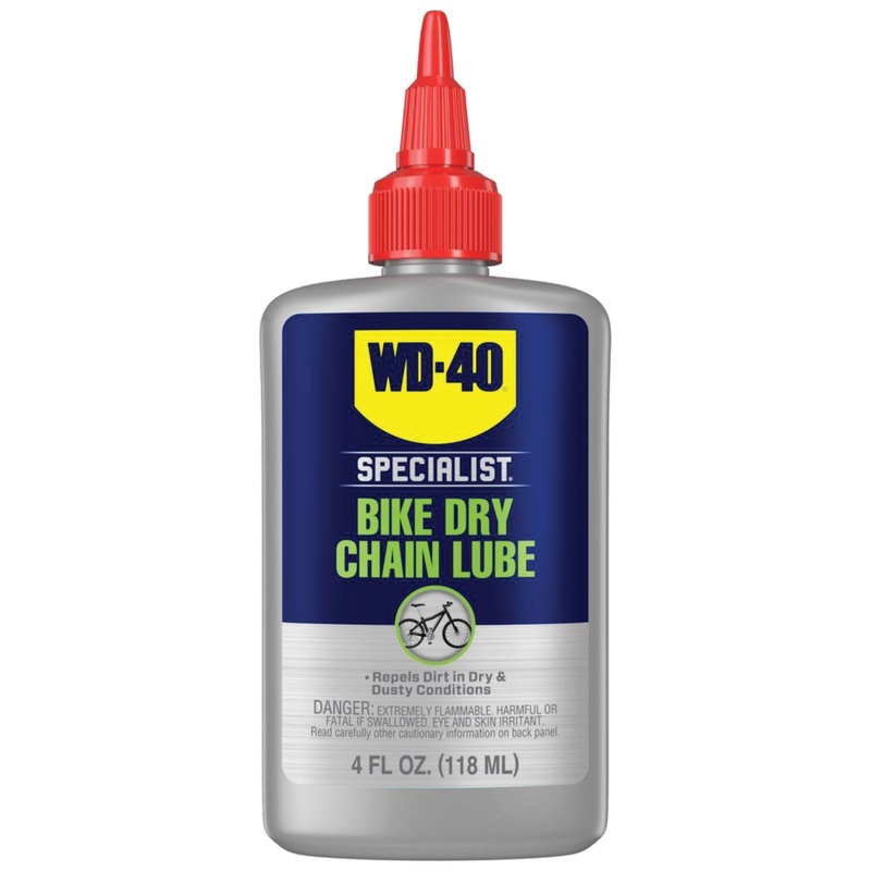 WD-40 BIKE Dry Chain Lube – 4oz Drip Bottle