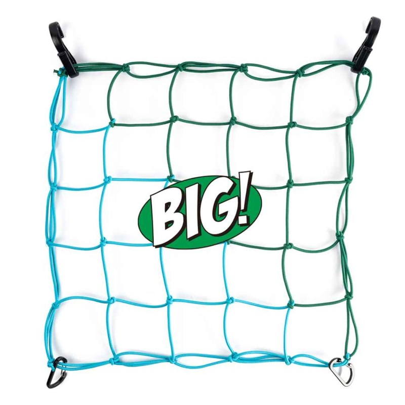 BLUE LUG Large Cargo Net – Light Blue / Green