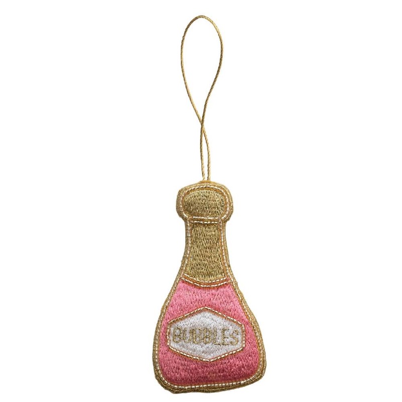 Champagne Bottle Ornament