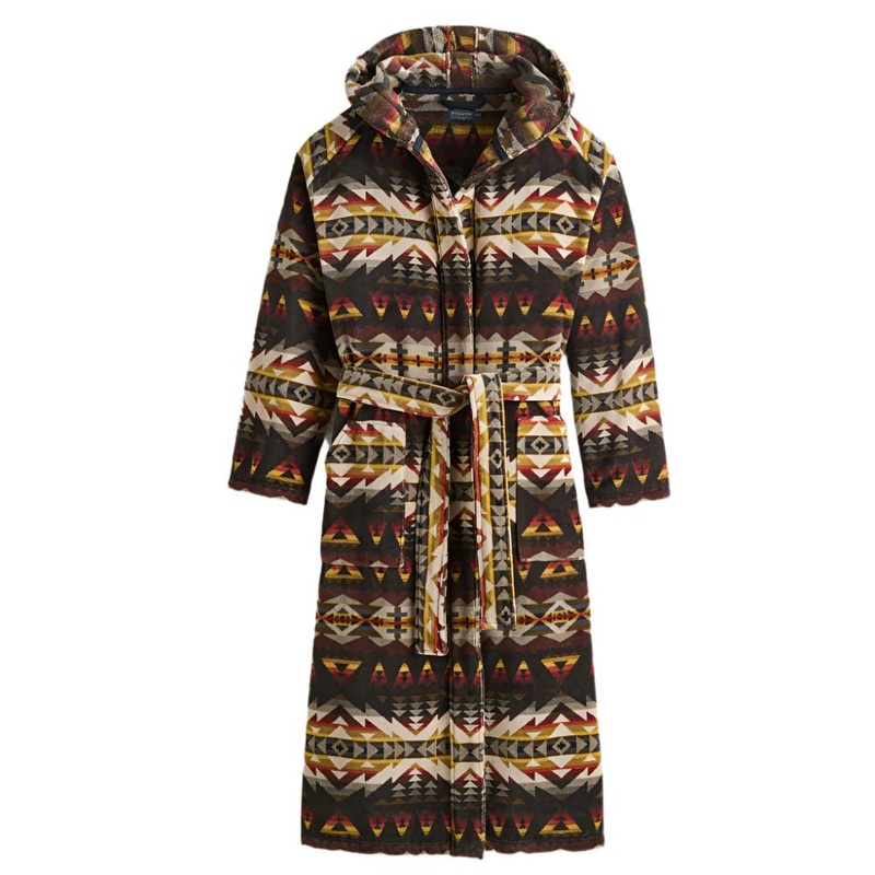 Pendleton Solstice Canyon Cotton Terry Robe Brown/Multi