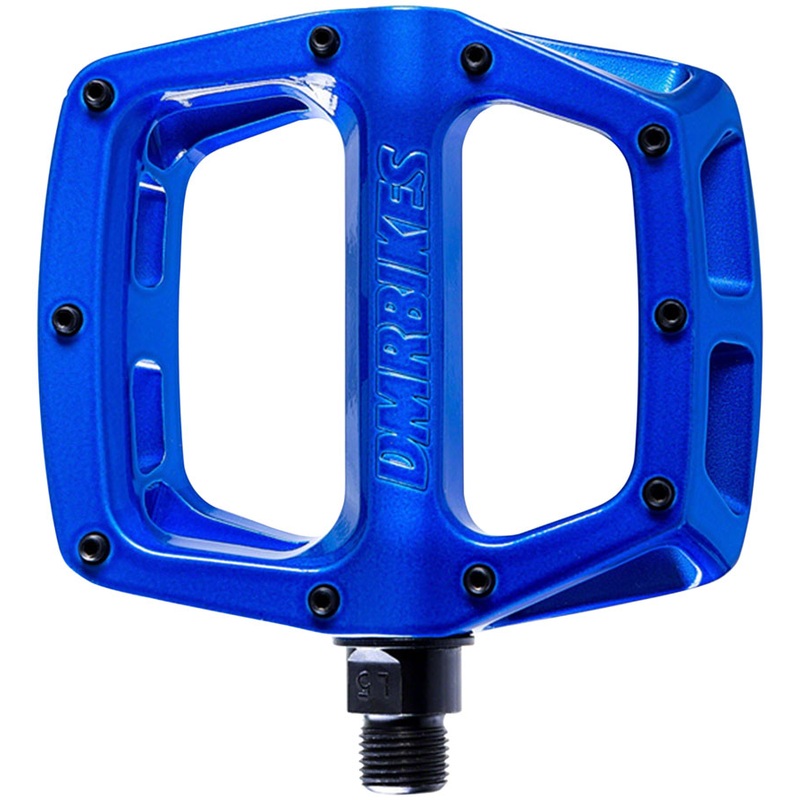 DMR V8 Pedals – Platform, Aluminum, 9/16″, Electric Blue