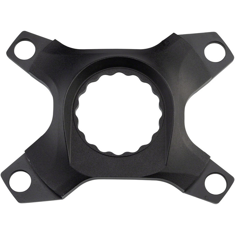 Easton Assymetric CINCH Spider: 4-Bolt Dual-Chainring Black