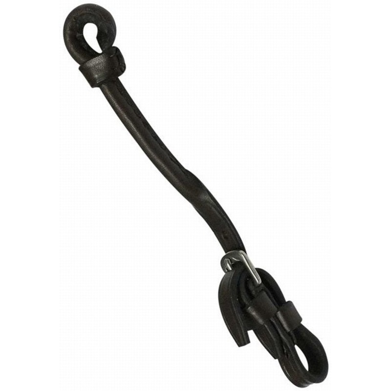 Lip strap rolled black