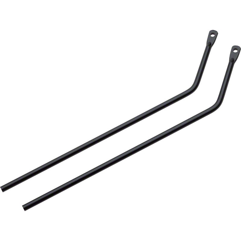 Bent Rack Struts 45d 8mm Black