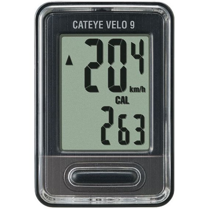 Cateye Velo 9 VL820 Cycling Computer – Black